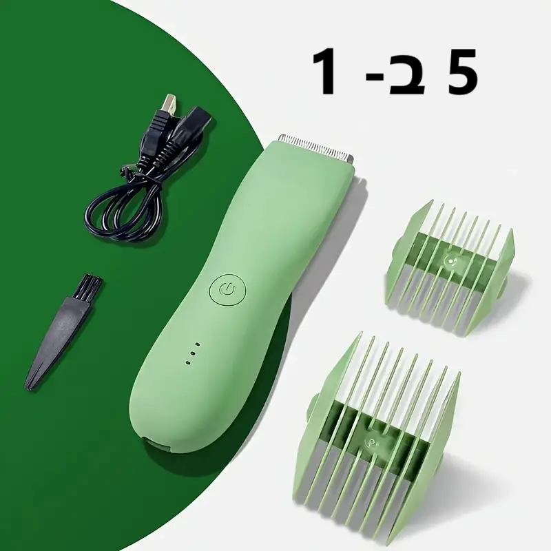 סטפ קאמפורתבלי, טרימר חשמלי רב-תכליתי לגברים ונשים, אידיאלי לעיצוב זקן, שיער פנים, שיער ראש ואזור אינטימי