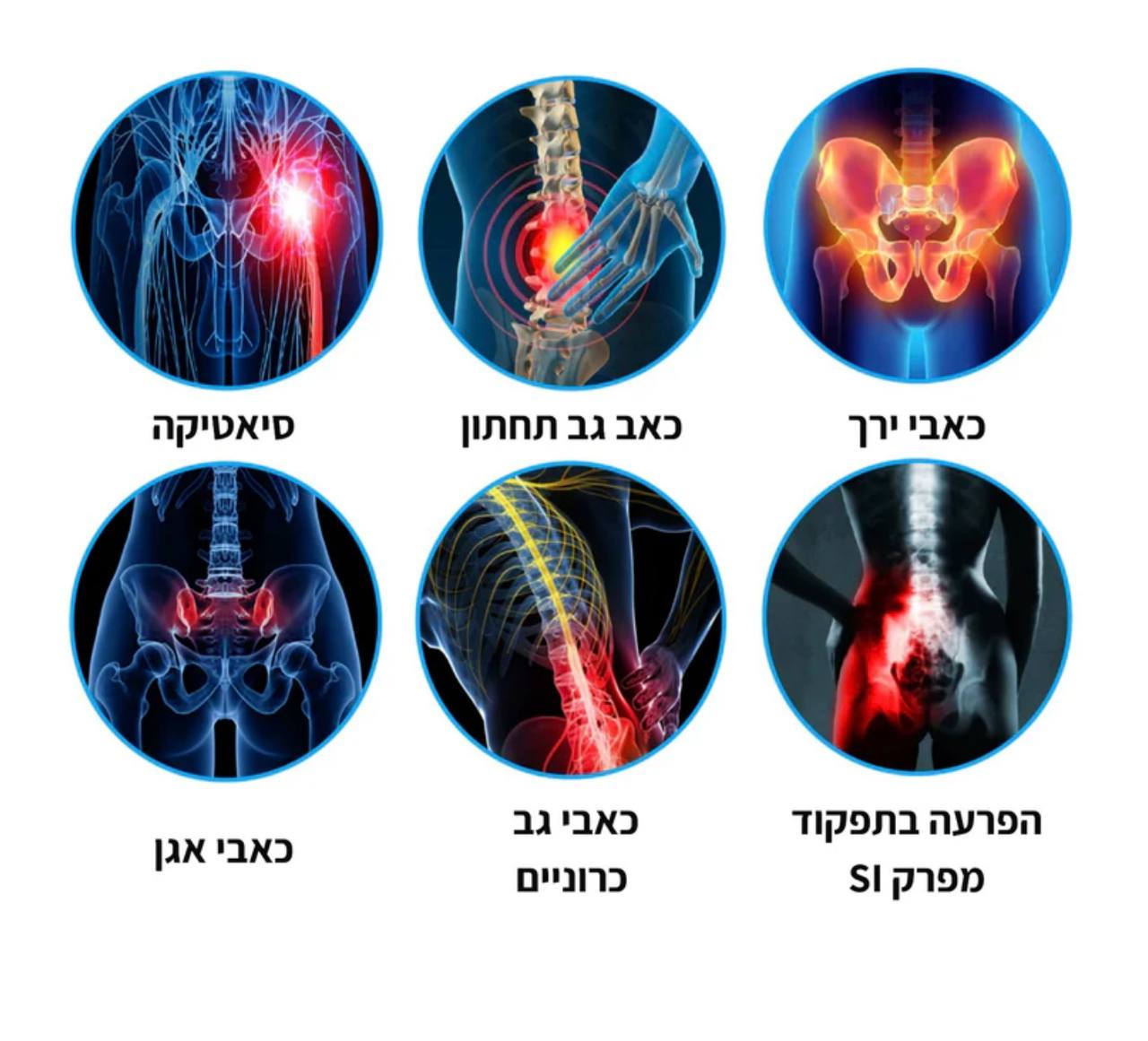 סטפ קאמפורתבלי פיינלס לגב התחתון והאגן – להקלה על כאבי סיאטיקה וגב תחתון