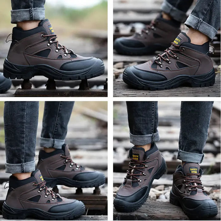 סטפ קאמפורתבלי סייפטי סטרייד פרו - מגפי עבודה עם הגנה כפולה