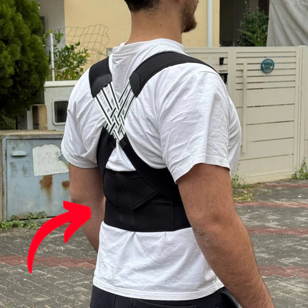 סטפ קאמפורתבלי ארגו אליין - פיתרון פשוט מושלם לשיפור יציבה ותמיכה לגב לאורך כל היום