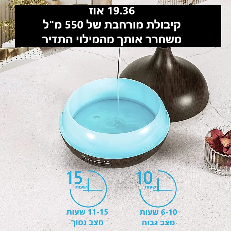 סטפ קאמפורתבלי מיסטיקפלו - שפר את האווירה שלך בעיצוב עץ טבעי, שקט ואפקטיבי