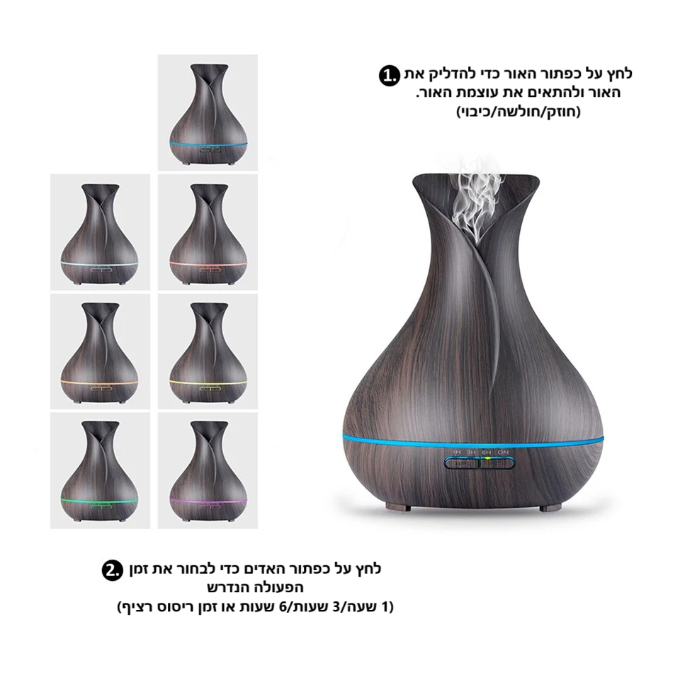 סטפ קאמפורתבלי אגרו ארום - תן לאוויר שלך להיות טהור ונעים – בעיצוב ייחודי וניחוחות מרגיעים