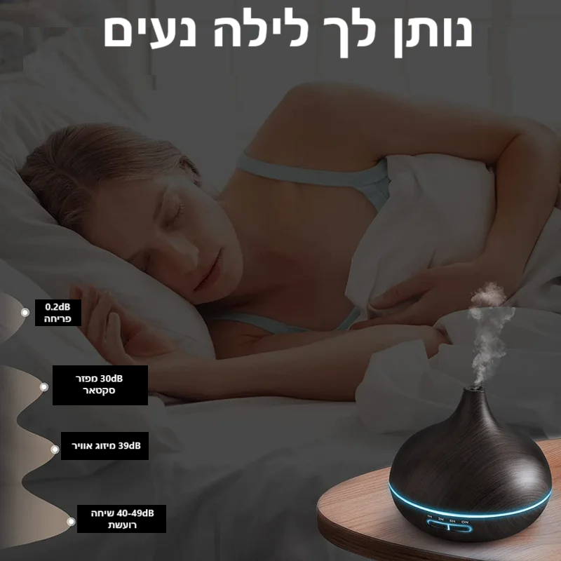 סטפ קאמפורתבלי מיסטיקפלו - שפר את האווירה שלך בעיצוב עץ טבעי, שקט ואפקטיבי