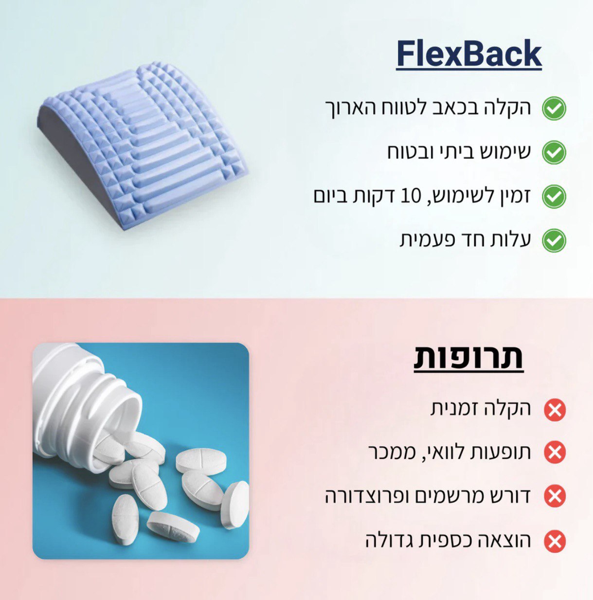 פלקסבק - מכשיר מתיחה לגב