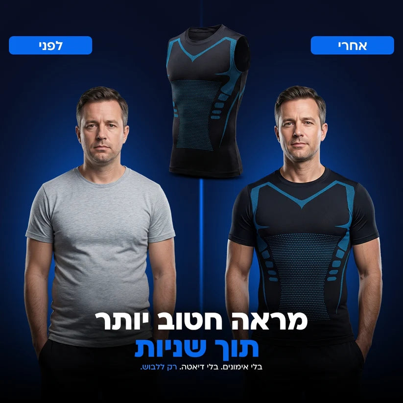 בודי פיט פרו - גופייה מחטבת ונושמת לשימוש יומיומי