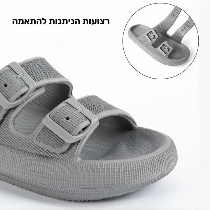 סטפ קאמפורתבלי איר סנדלס - כפכפי נוחות להקלת כאבי רגליים